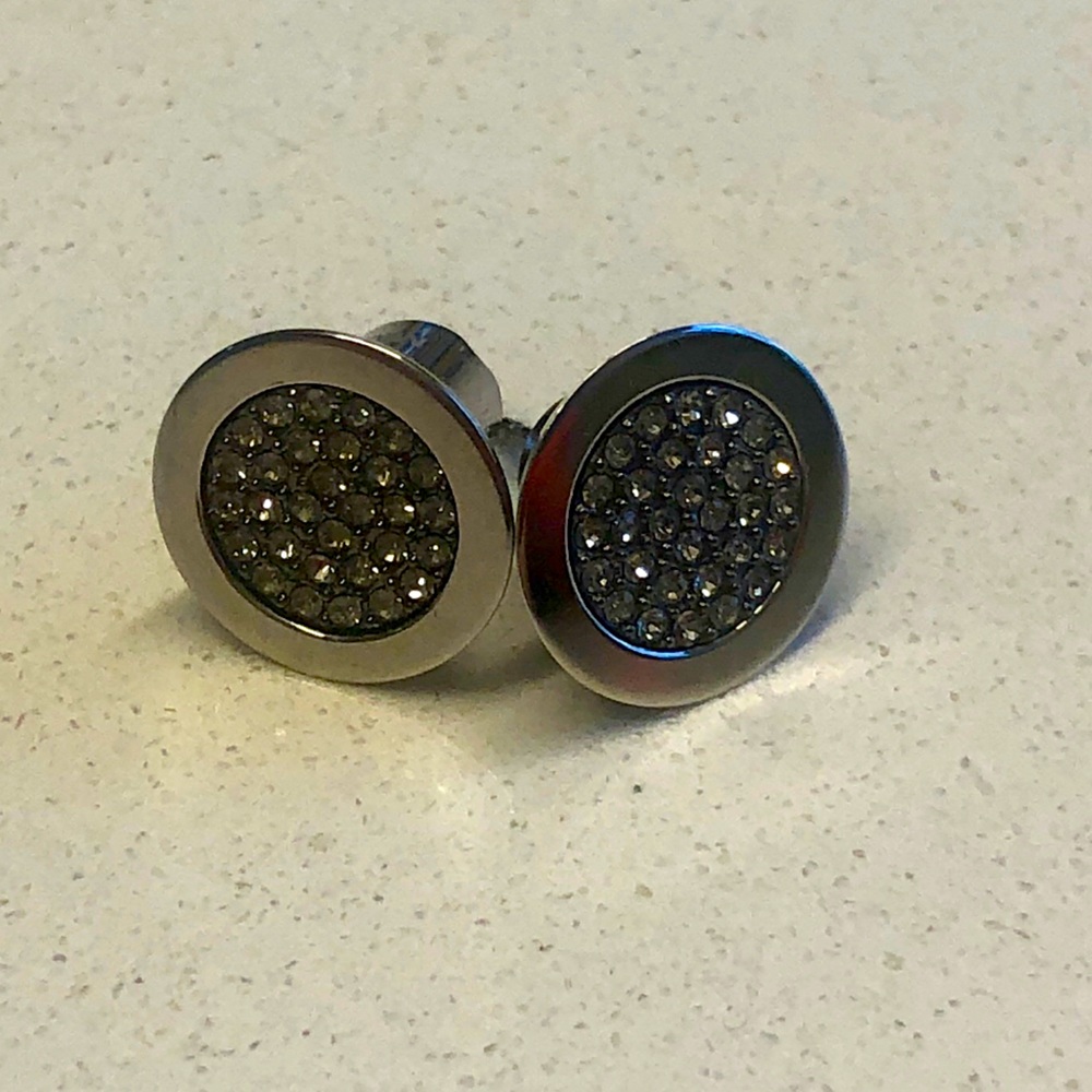 Michael Kors Pave Stud Earrings